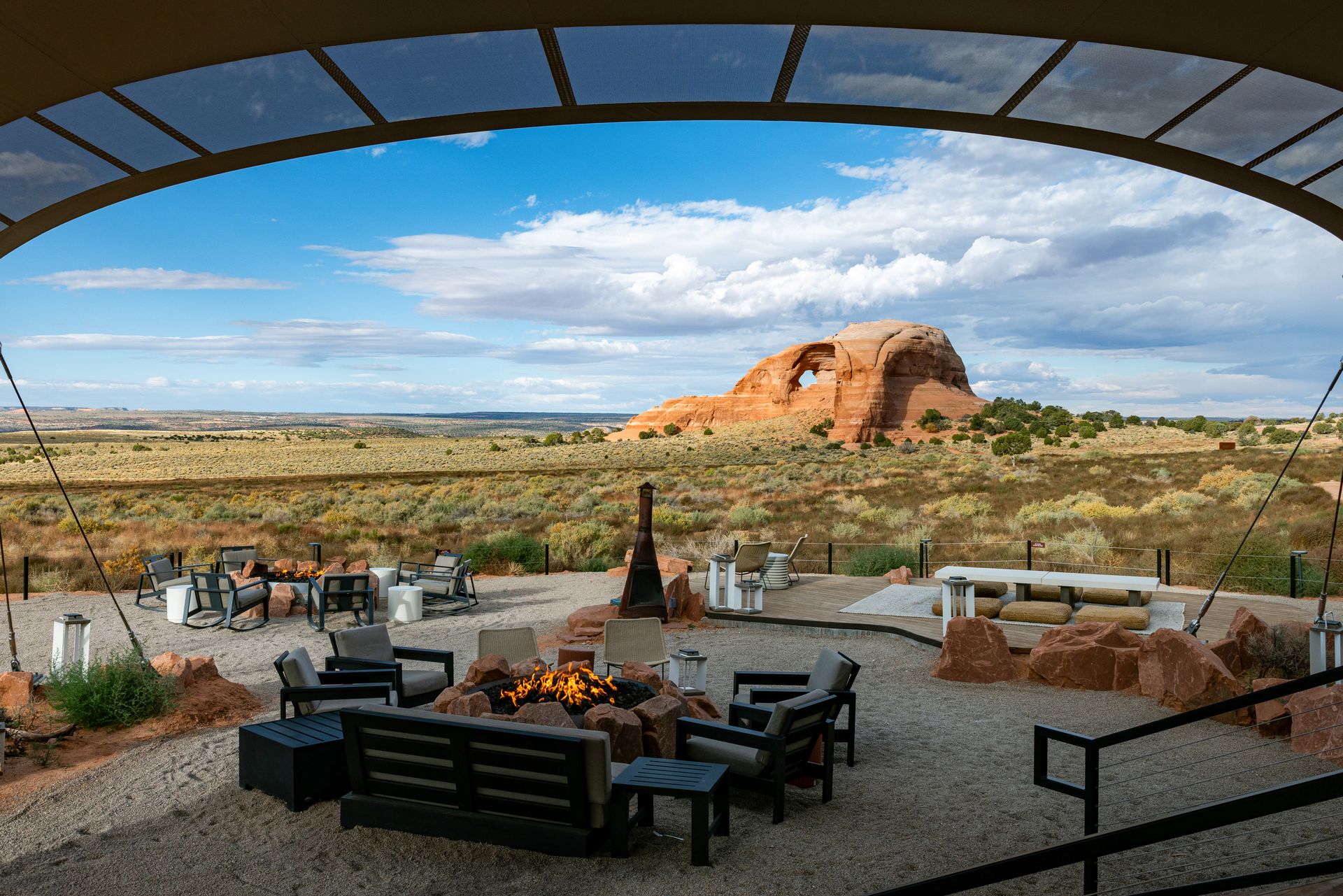 Les participants au Bugatti Grand Tour America 2023 ont pu profiter de vues magnifiques.